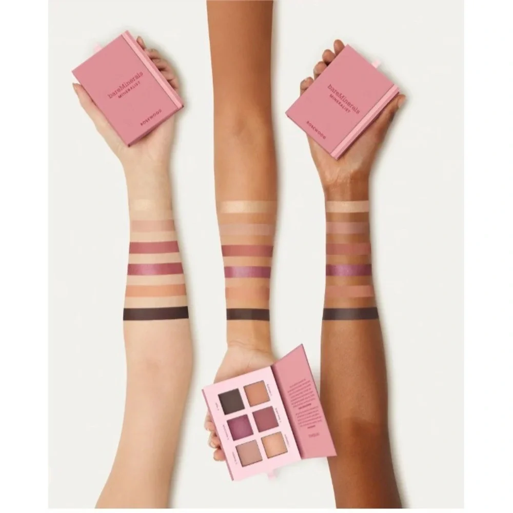 bareMinerals Mineralist Eyeshadow‎ Palette Rosewood Pink Brown Matte Shimmer